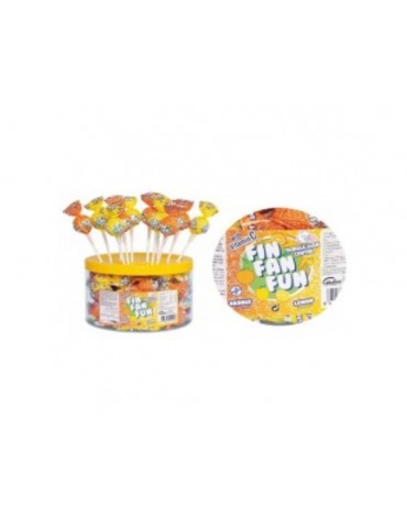 CHUPA RELLENO DE SODA FIN FAN FUN 20 g, 45 UDS. CERDA