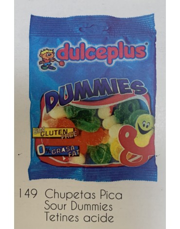 CHUPETAS PICA 100 grs. 12 uds. DULCEPLUS