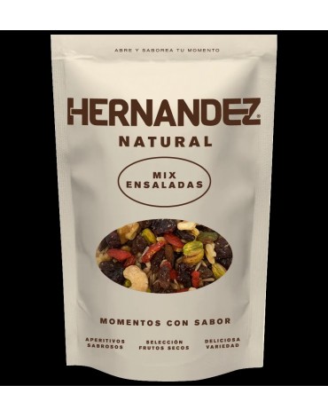 NATURAL CRUDO REVUELTO ENSALADA DOY PACK 140 GRS. 12 UDS. HERNZ