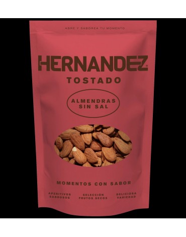 TOSTADO SIN SAL ALMEDRAS PIEL DOY PACK 140 GRS. 12 UDS. HERNZ