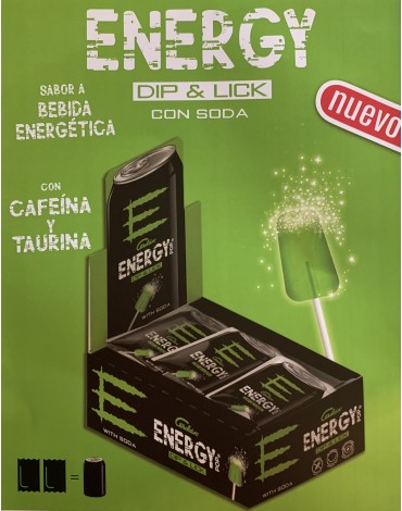 SOBRES ENERGY PALETA 9.3 G.+ 8 GRS.40 UND CERDAN