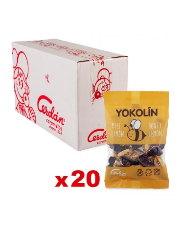 YOKOLIN MIEL EXPOSITOR 60g. 20 und. CERDAN