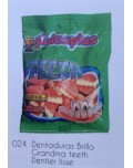 DENTADURAS BRILLO BOLSA 100 GRS. 12 UDS. DULCEPLUS