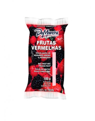 CAJA PULPA FRUTOS VERMELHAS 100 GRS. 60 UDS.DEMARCHI