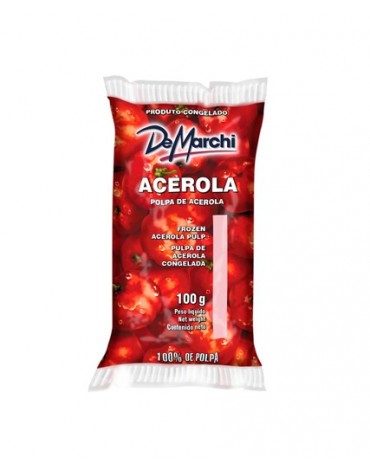 BOLSA PULPA ACEROLA NARANJA 100 GRS. 10 UDS. DEMARCHI