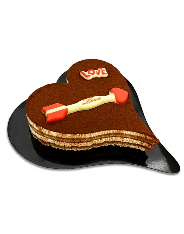 TARTA SAN VALENTIN TIRAMISU 175 G. 1 UDS.